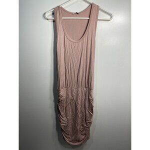 LA CLEF womens pink dress size large sleeveless tank top